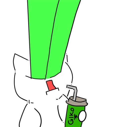 Giko drinking