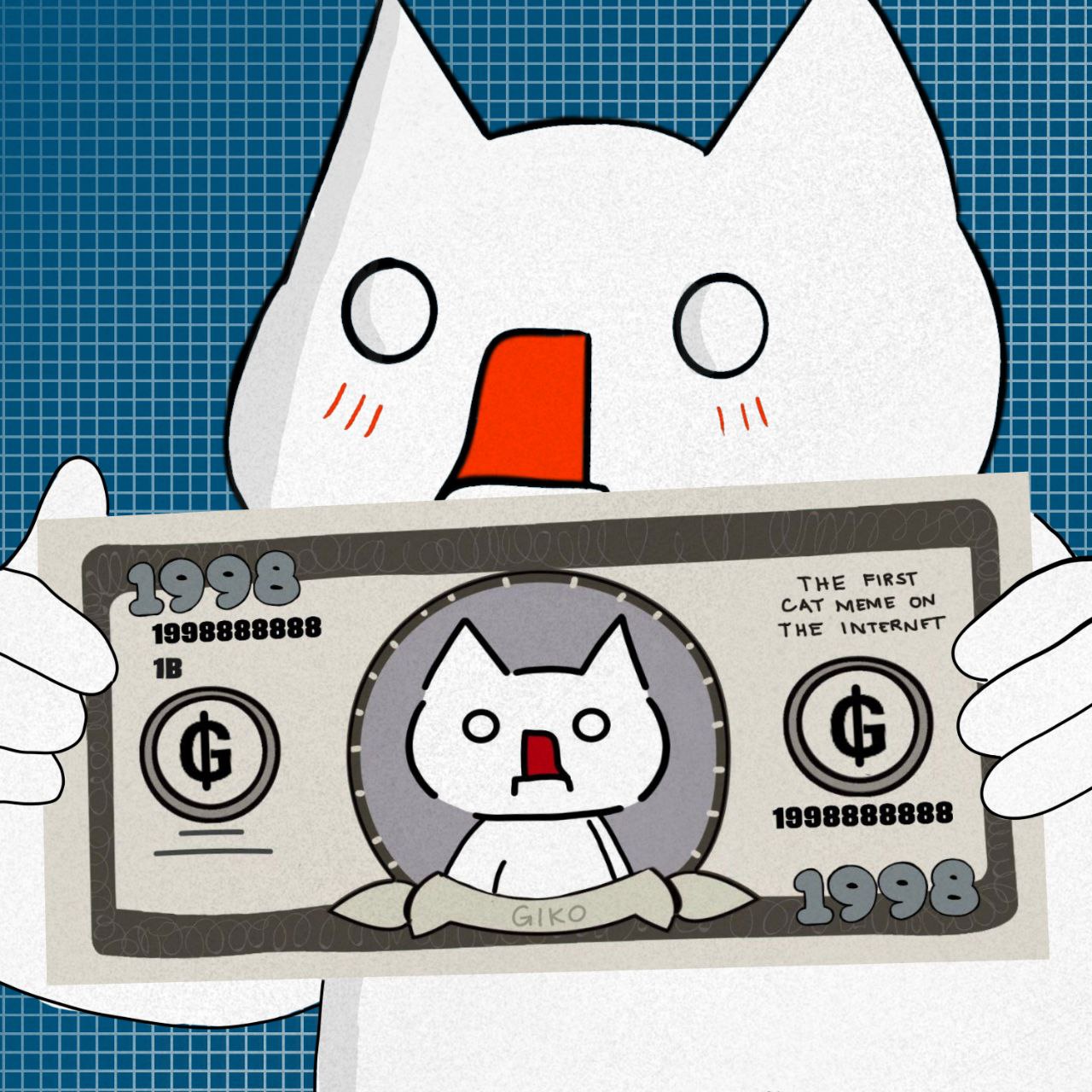Giko holding money